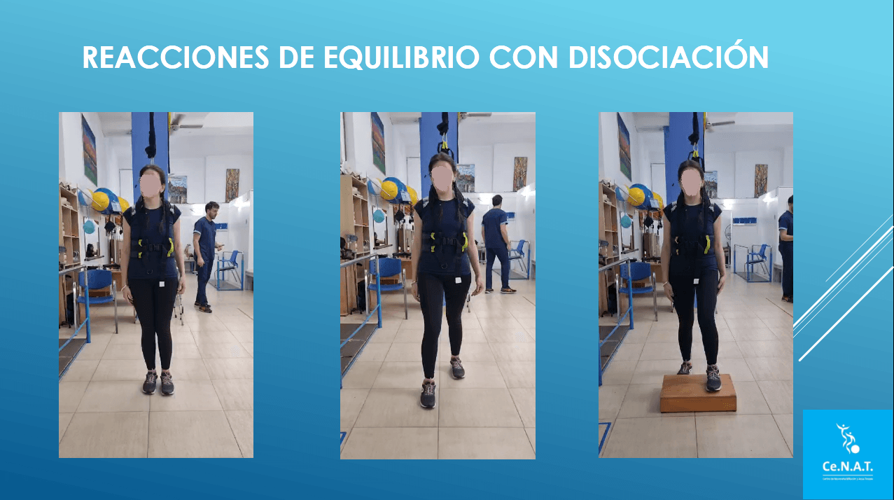 ejercicio con arnes